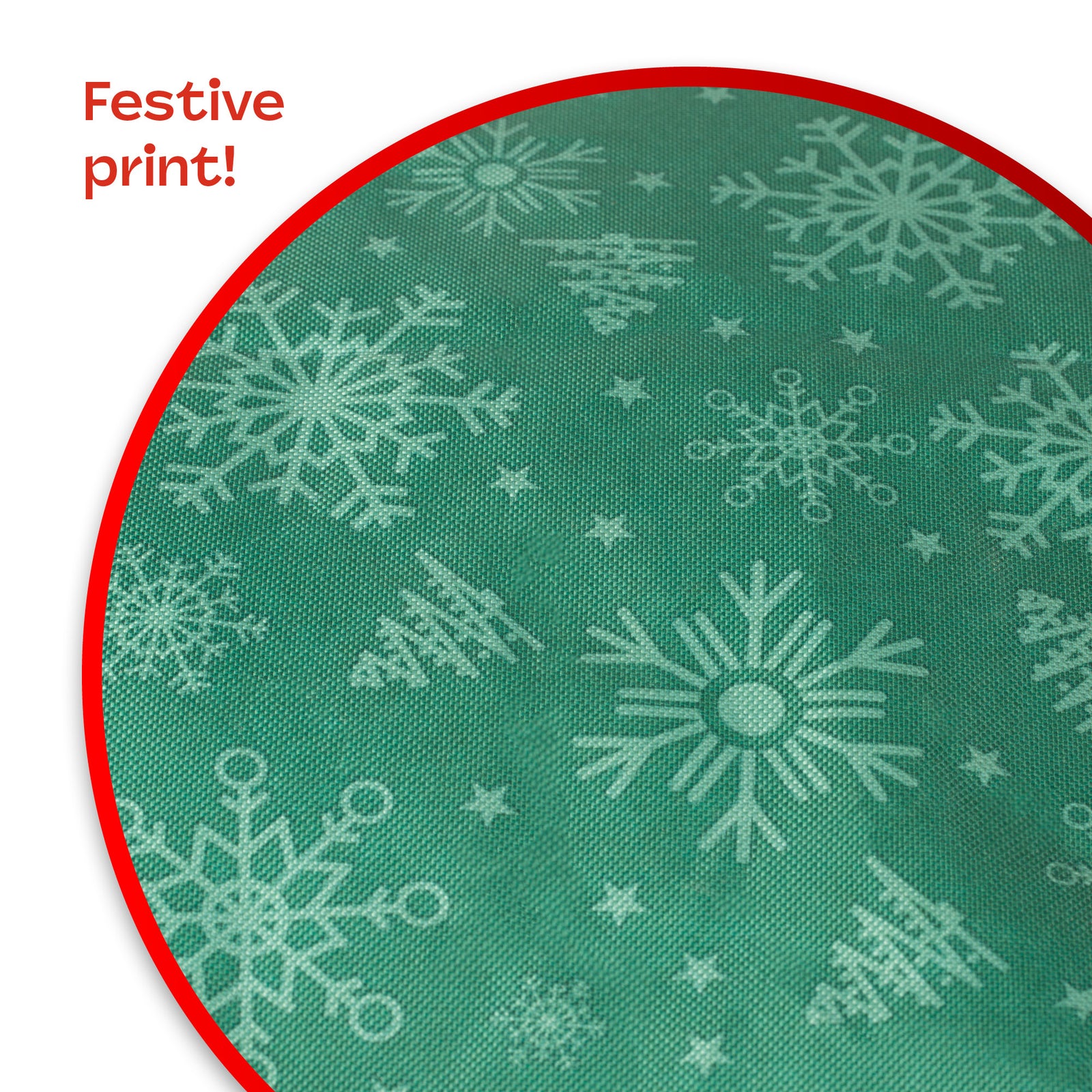 Durable Christmas Storage Bag For Ornaments, Lights, Ribbons & Wreaths