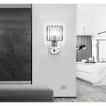 Bath Plus TB+ Modern Crystal E27 Wall Sconce