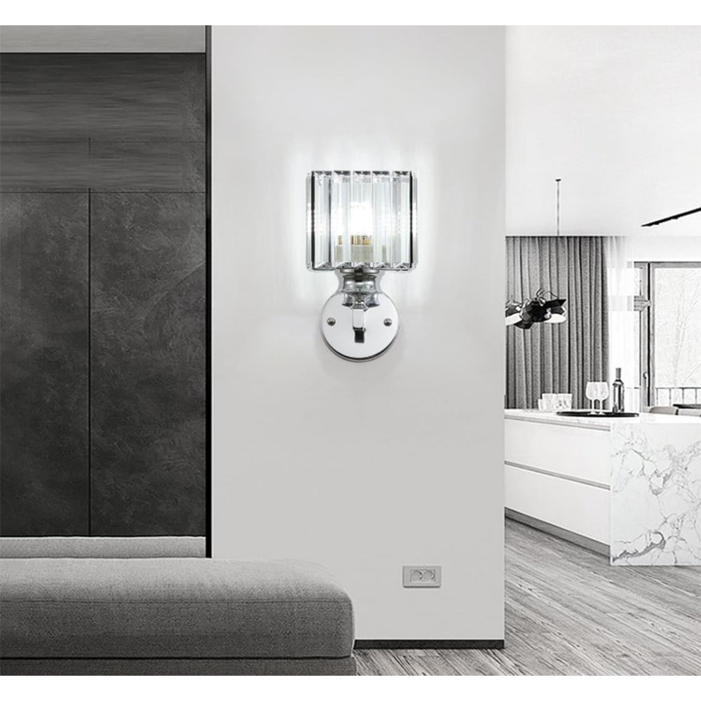 Bath Plus TB+ Modern Crystal E27 Wall Sconce