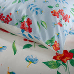 Printed 200 Thread Count Reversible Cotton Rich Scotties Duvet Cover Set | Super King | White