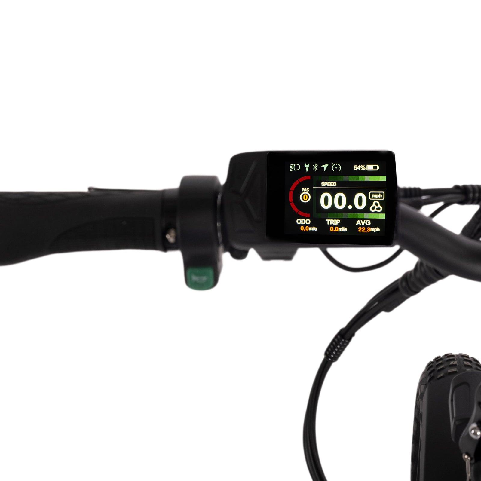 Virum 2025 Folding Bike - Lightweight E-bike | Green