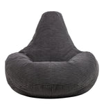 Dalton Cord Bean Bag Chair | Charcoal