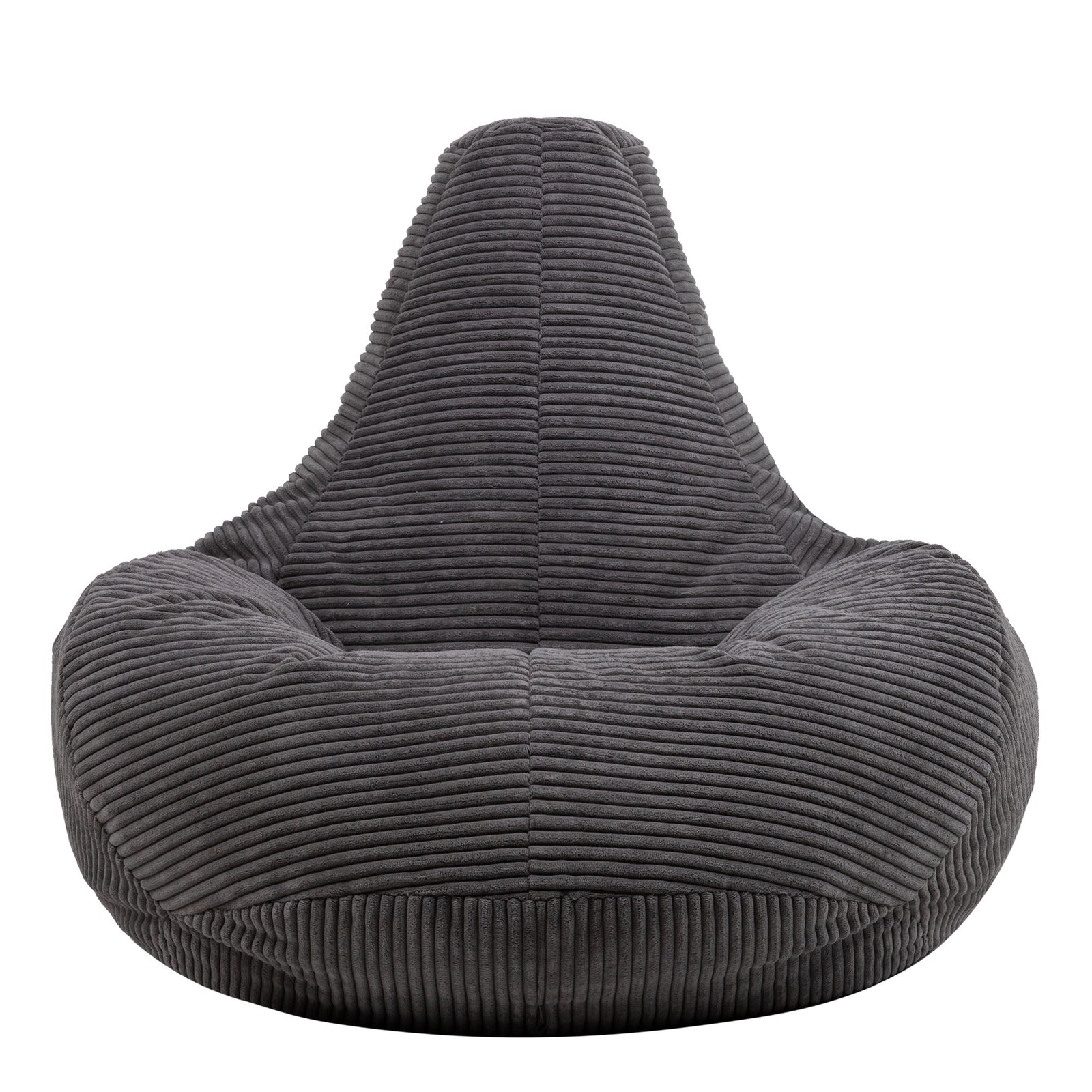 Dalton Cord Bean Bag Chair | Charcoal
