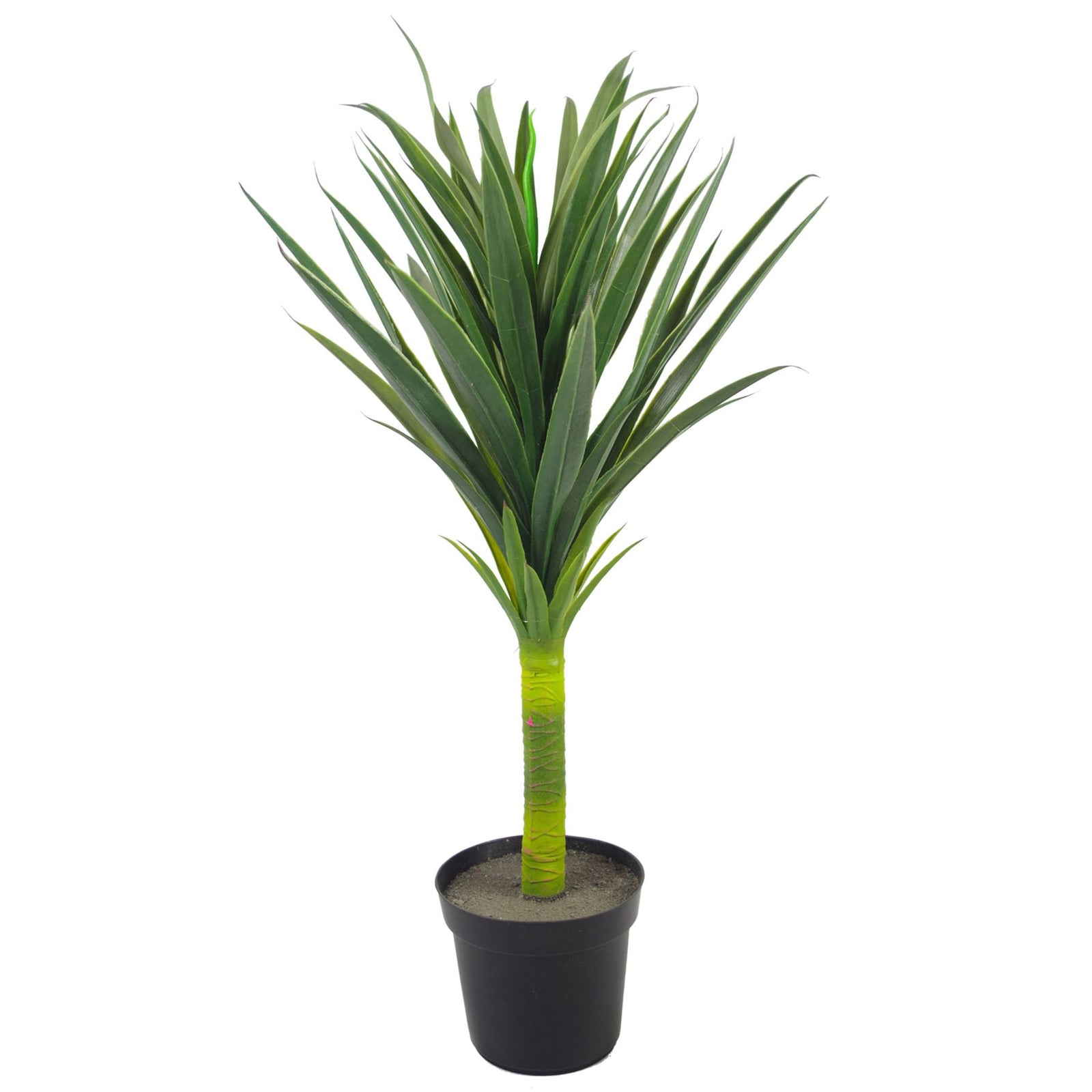 90cm Large Artificial Green Yukka Plant Spiky Tree Plant