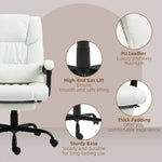 Pu Leather Massage Office Chair 6 Vibration