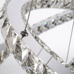 Modern Adjustable Crystal Led Pendant Light