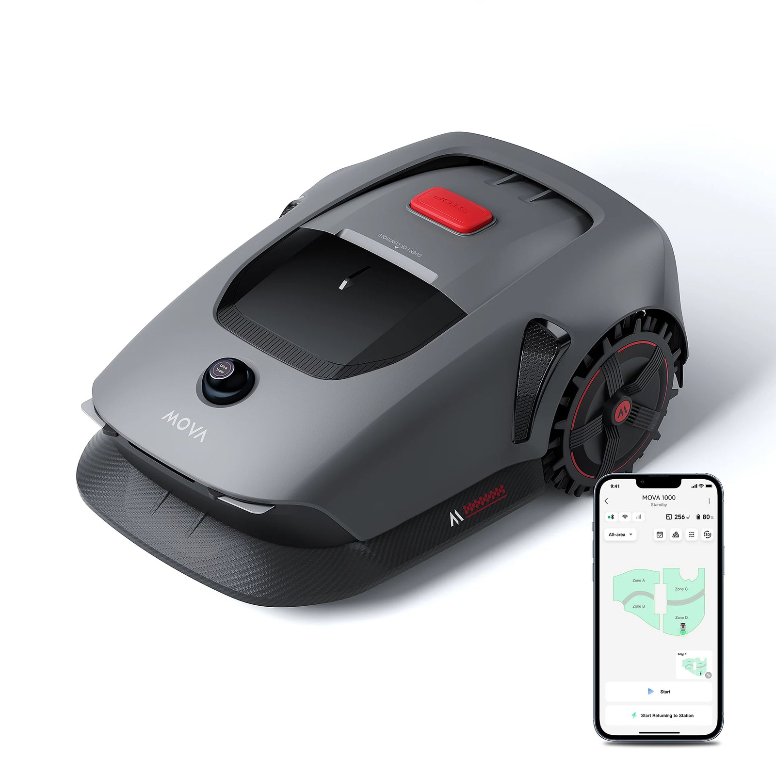 1000 Robotic Lawnmower For Lawns Up To 1000m2