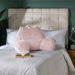 Teddy Borg Cuddle Cushion Pillow | Pink