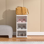3 Tier Foldable Shoe Storage Box Unit