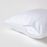 Organic Cotton European Size Pillowcase 400 Tc | 60cm x 60cm | White