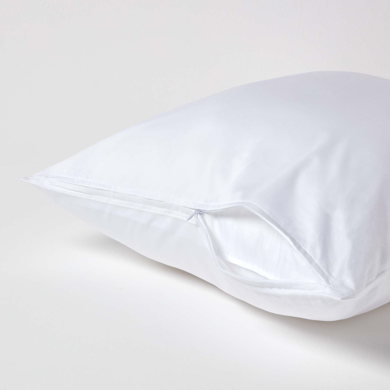 Organic Cotton European Size Pillowcase 400 Tc | 60cm x 60cm | White