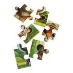 Wooden Toddler Animals Cognitive Jigsaw Puzzle Set