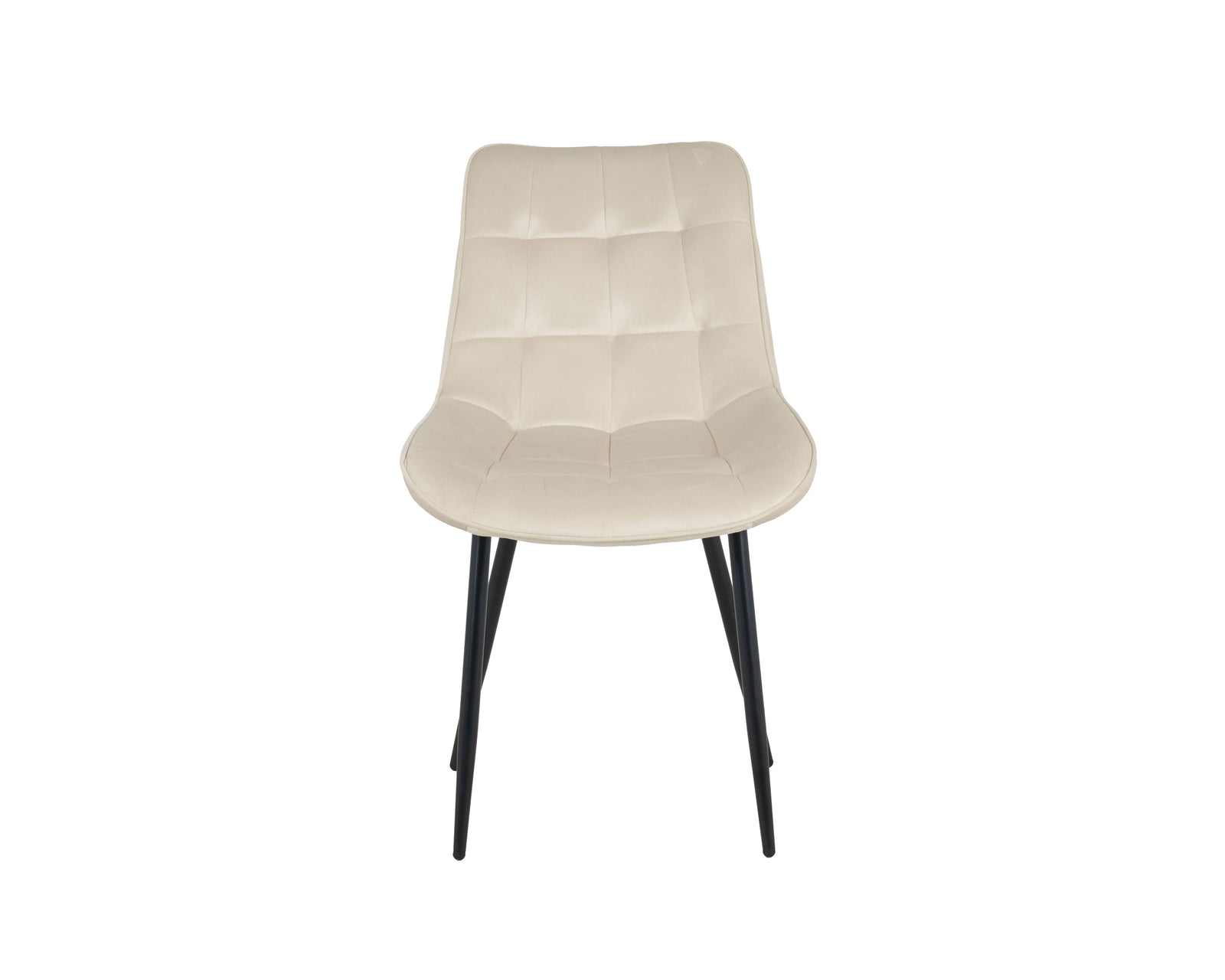 San Diego Marble Top Dining Table With Erica Velvet Chairs | Cream