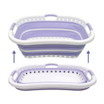 Hip Hugging Collapsible Laundry Basket