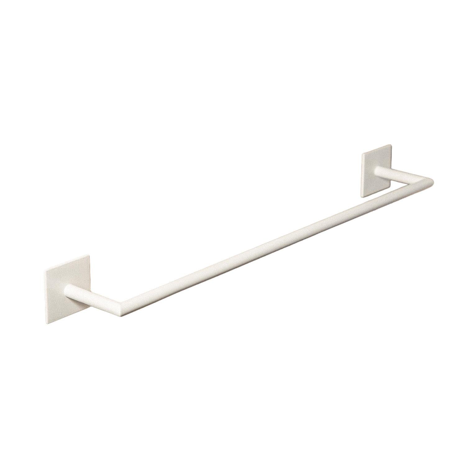 Towel Rail, 60cm, Self-adhesive, White, Anti-corrosion, Stick Collection