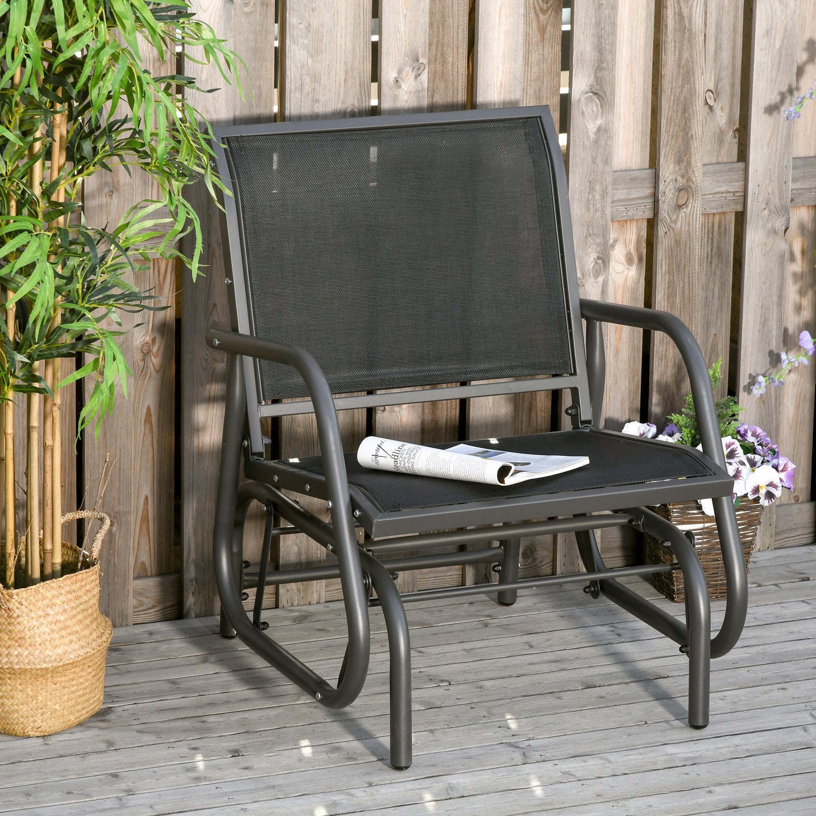 Outdoor Gliding Swing Chair Garden Seat