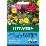 Container Mix Annual Flower Dwarf Seeds | 1500 Seeds | Multi