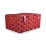 Red Twisted Paper Rope Storage Basket | Extra Large | Red