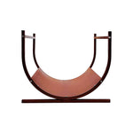 Pre-rusted Metal Firewood Rack