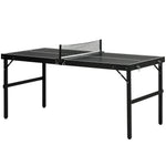 SPORTNOW 5ft Mini Table Tennis Table, Folding Ping Pong Table