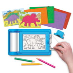 Kidzmaker - Dinosaur Rub Art Studio