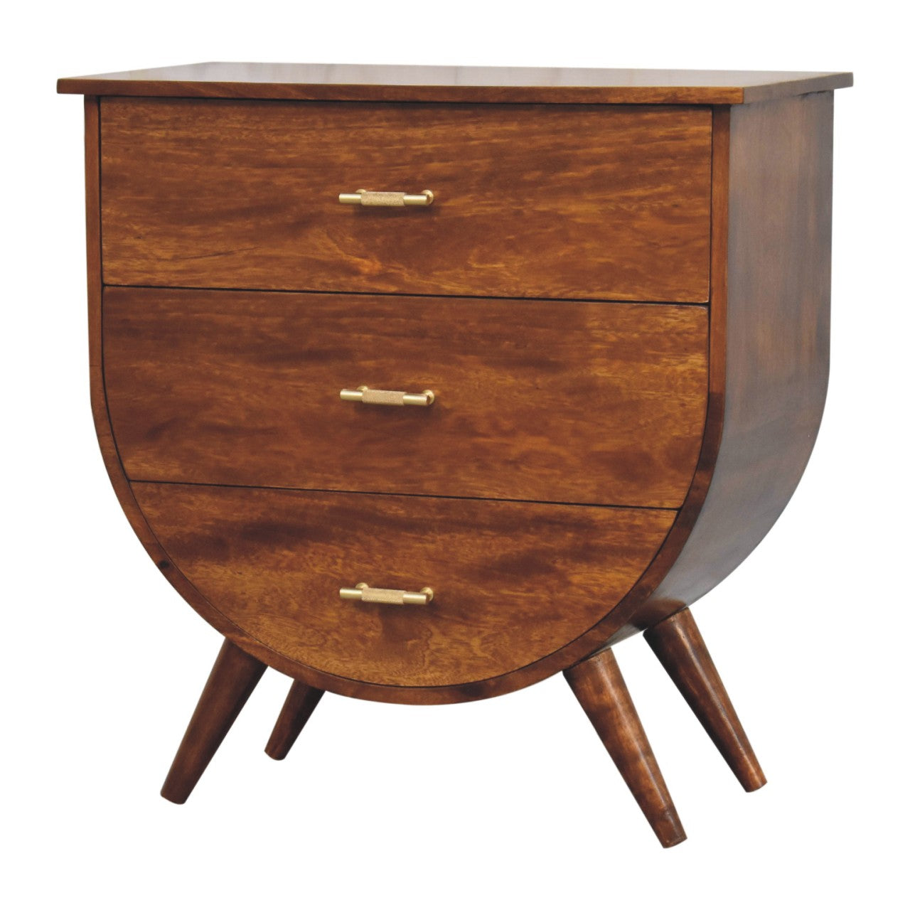 Solid Mango Wood Agra Chest Of Drawers