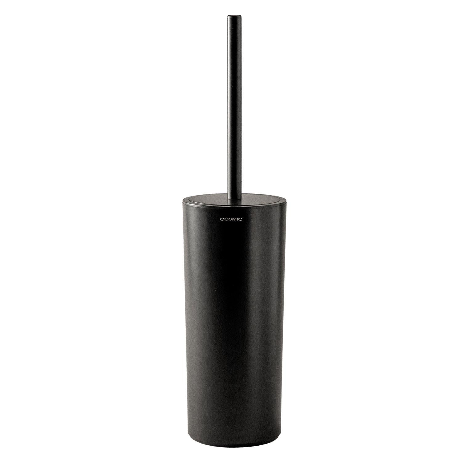 Toilet Brush Freestanding Self-adhesive Start Collection | Matte Black