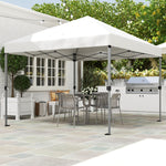 3 X 3(m) Pop Up Gazebo, Instant Shelter With 1-button Push | White
