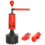 Boxing Punch Bag Stand With Rotating Flexible Arm | Black