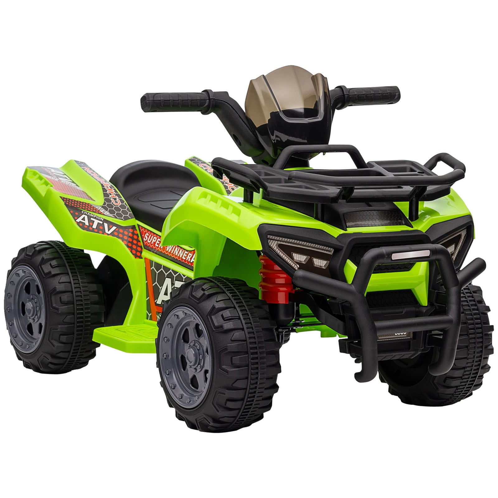 6v Kids Electric Ride On Car Toddler Quad Bike Atv For 18-36 Month | Green