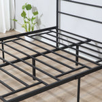 Single/double/king Metal Bed Frame Underbed Storage Space | King | Black