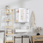Wall Mounted Bathroom Cabinet W/ Mirror Single Door