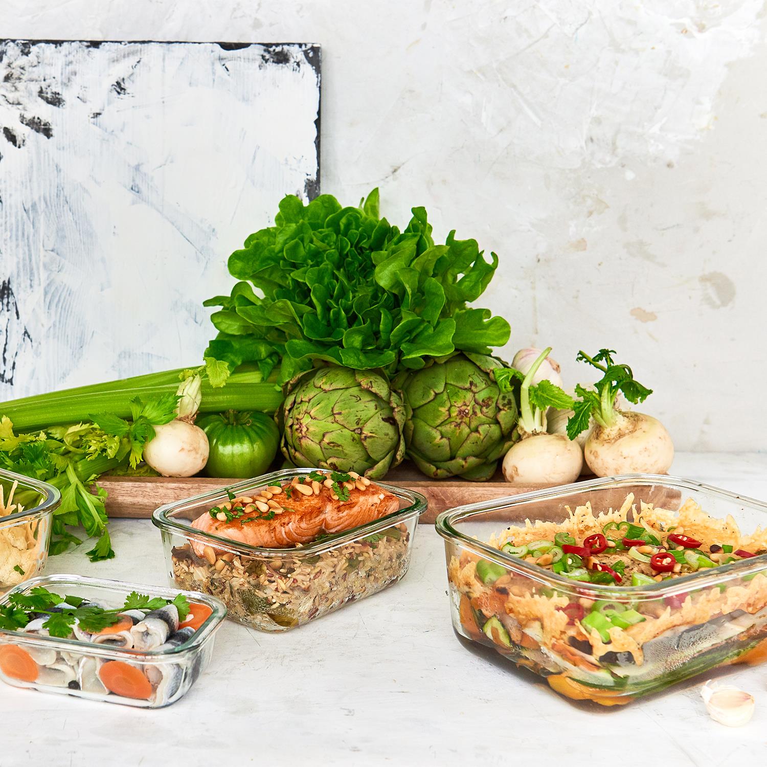 Multipurpose Bpa Free Glass Food Container With Airtight Lid | 0.25l