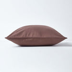 Cotton Plain Cushion Cover | 60cm x 60cm | Chocolate
