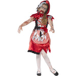 Zombie Miss Hood Child Girl's Costume | Small