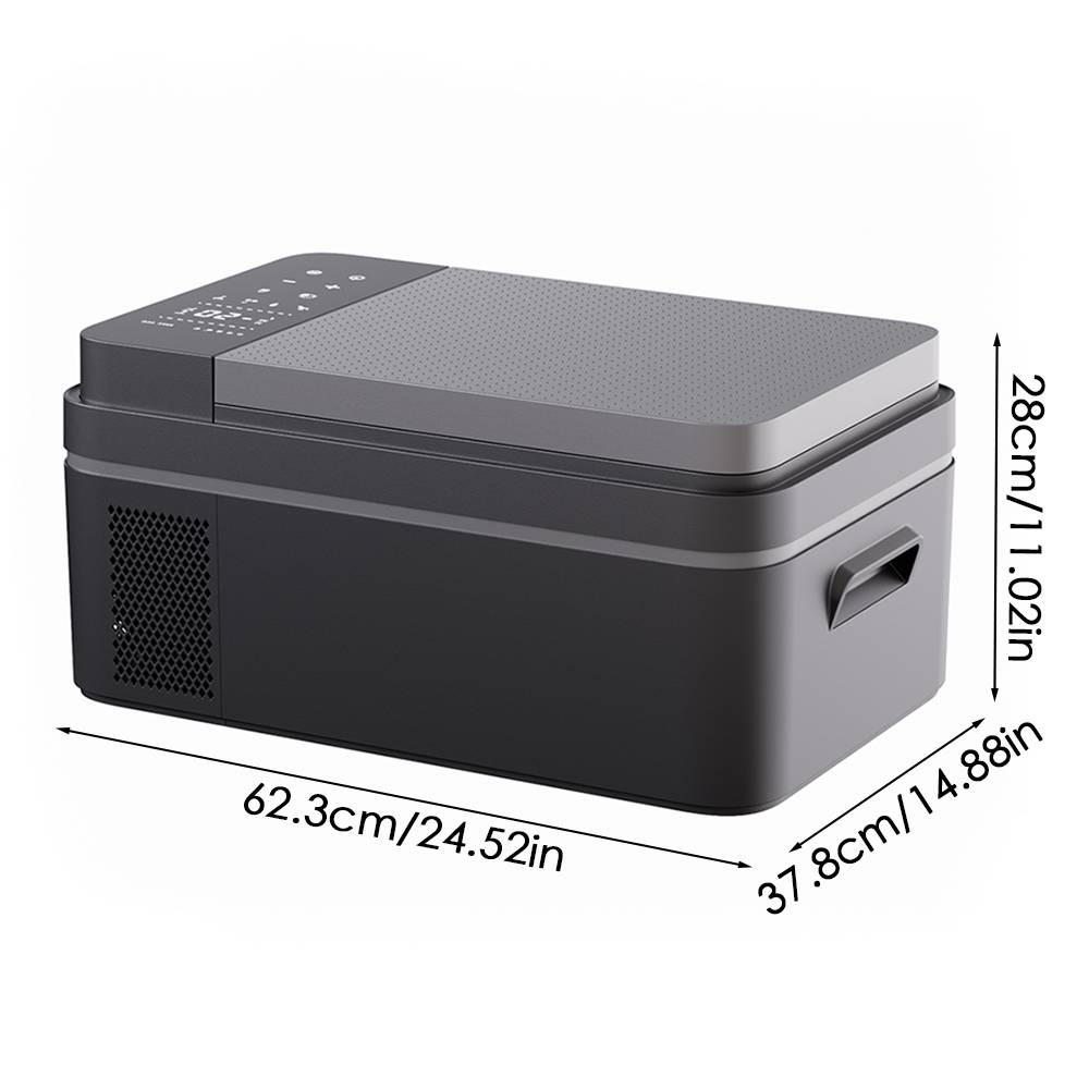 20l/25l Car Fridge Freezer Portable Compressor Car Refrigerator 12/24v Electric Cooler For Camping Down To -20℃ | Small