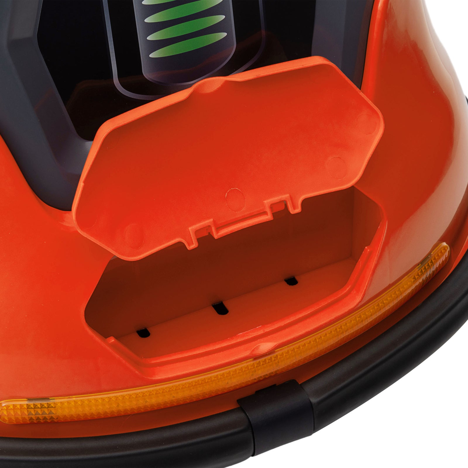 Kids Bumper Car W/ 360-degree Rotation Spin, Lights, Music | Orange