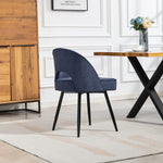 Ashley Fabric Dining Chairs - Set Of 2 | Denim