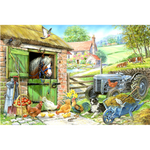 Down On The Farm - Big 250 Piece Jigsaw Puzzle For Adults & Kids, With Extra Large Pieces