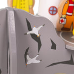 Bigjigs Toys Lighthouse 4-way Tunnel for Wooden Train Sets