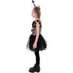 Dark Vintage Clown Costume, Girls | Small