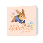 Pink 'easter Wishes' Card Official Product