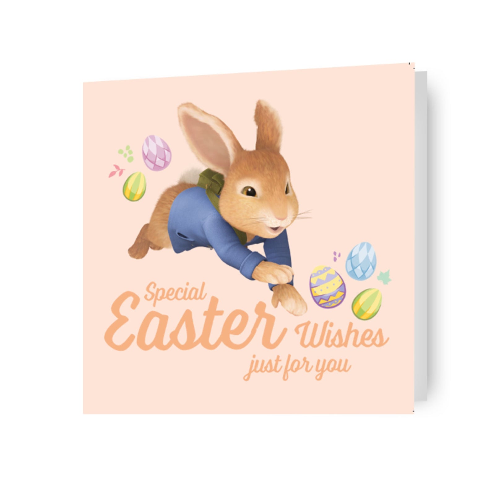 Pink 'easter Wishes' Card Official Product
