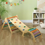 Aiyaplay 5 In 1 Toddler Climbing Frame With Ramp, Arch, For 18-48 Months