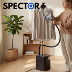 Garment Steamer Standing Clothes Steamer 2200w Wrinkle Remover 3 Levels | Black