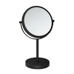 Magnifying Mirror Freestanding X1/x5 Matt Black Architect Collection