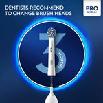 Pro Junior Electric Rechargeable Toothbrush For Kids Aged 6+, Green