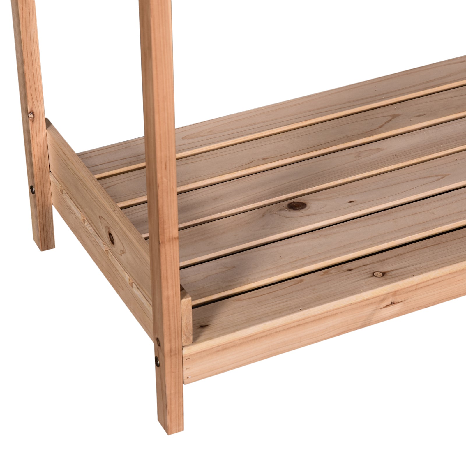 Wooden Potting Table, Work Bench Storage