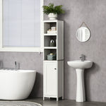 Bathroom Storage Cabinet Door Cupboard And Adjustable Shelf