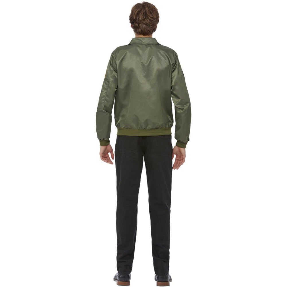 Top Gun Maverick Bomber Jacket, Green | Large